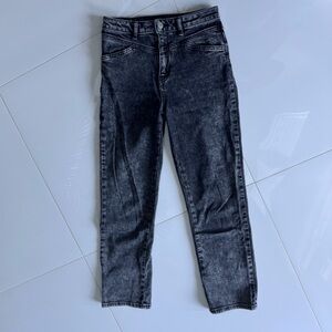 Make Classic Black Ankle Denim Jeans
